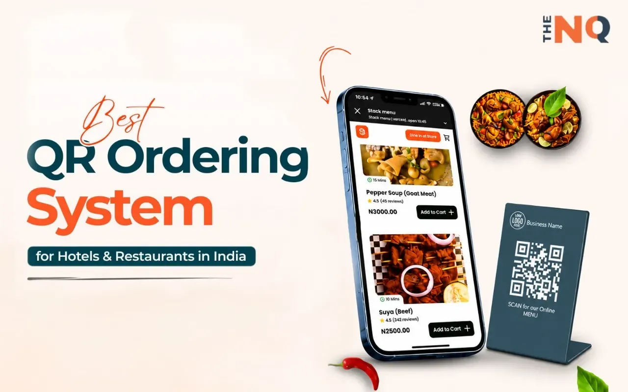 Best QR Ordering System for Hotels & Restaurants in India